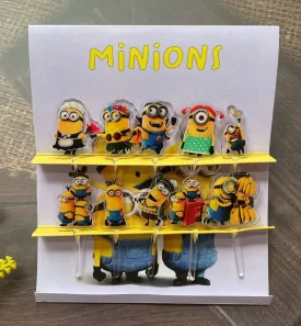 Acrylic Food Picks - Minions