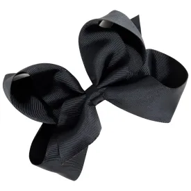 Black Classic Hair Bow