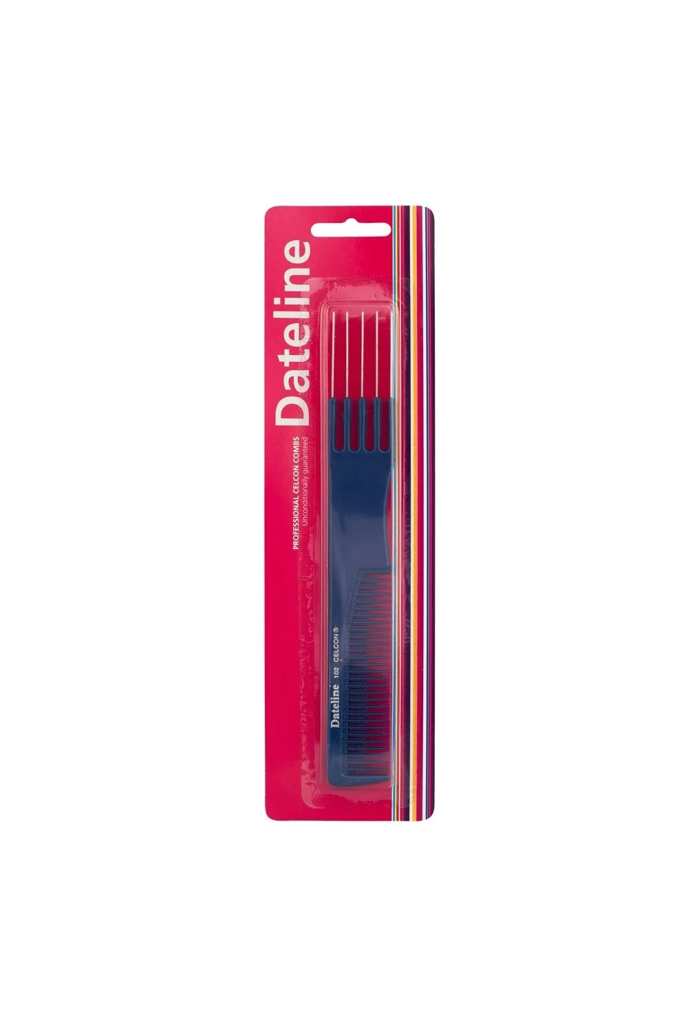 Blue Celcon MARK II Metal Teasing Comb - 19cm