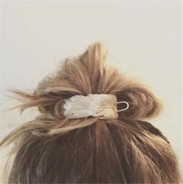 Boho Bun Cuffs Gypsy Hair Sticks Bohemian Barrettes 31 Different Styles Tassles Feathers Gold Silver Bun Cages Arrows Antlers Many More You Choose