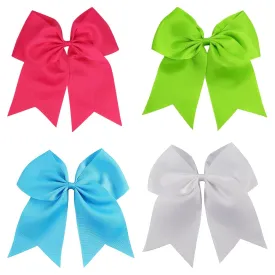 Bright Cheer Bows - 4 Pack