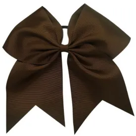 Brown Cheer Bow