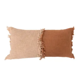 Canyon Fringe Lumbar Pillow