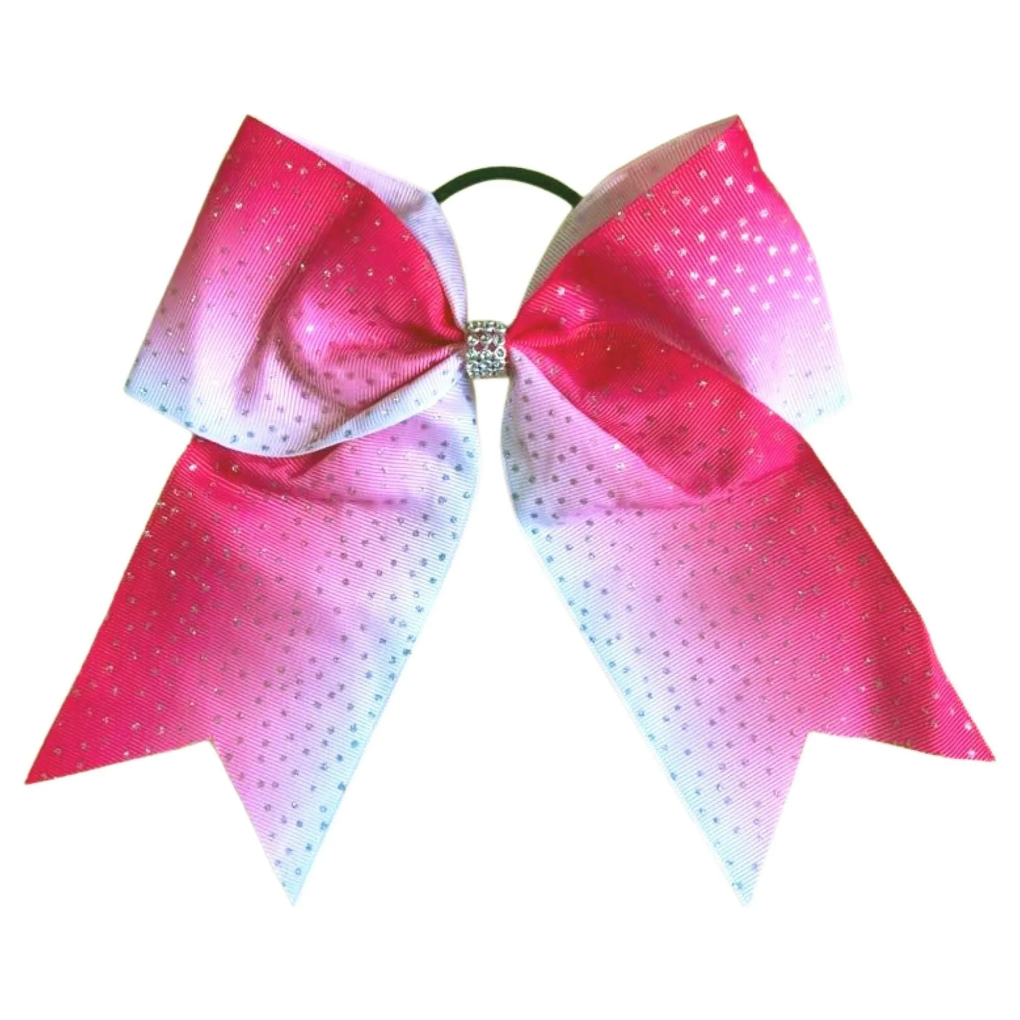 Cheer Bow for Girls Large Hair Bows with Ponytail Holder You Pick Colors & Quantities