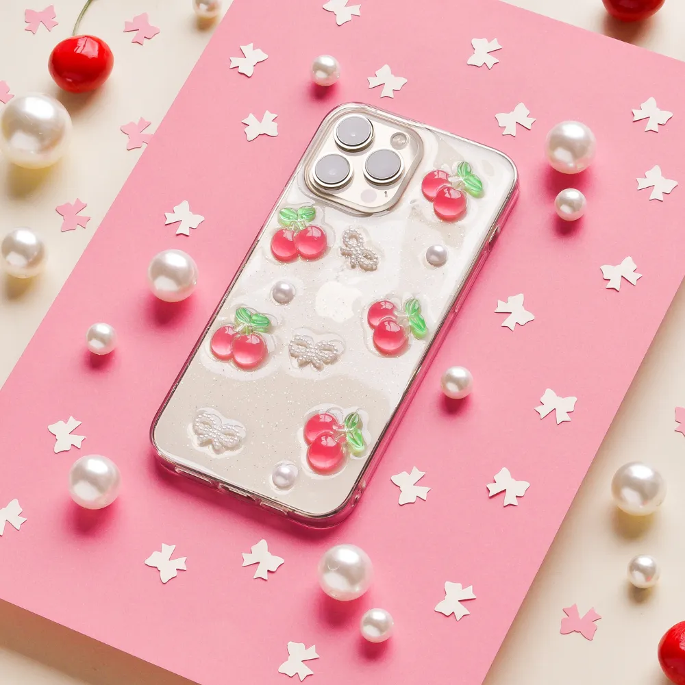 Cherries & Bows Phone Case