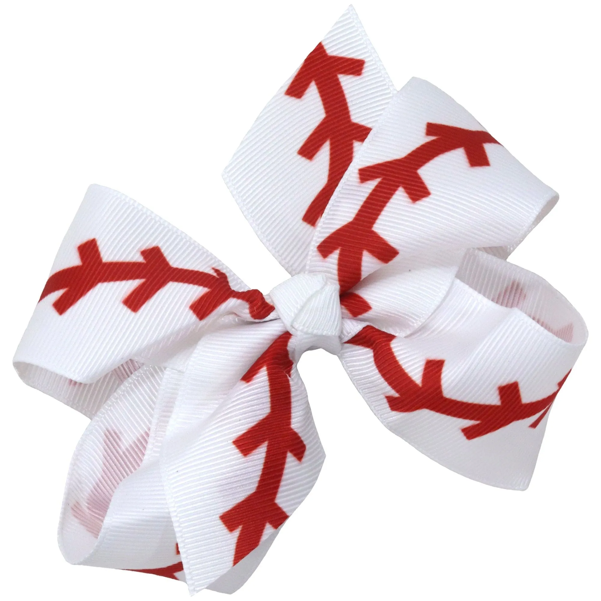 Classic Sports Bow With Clip Holder Hair Bows Ribbon Bow For Girls