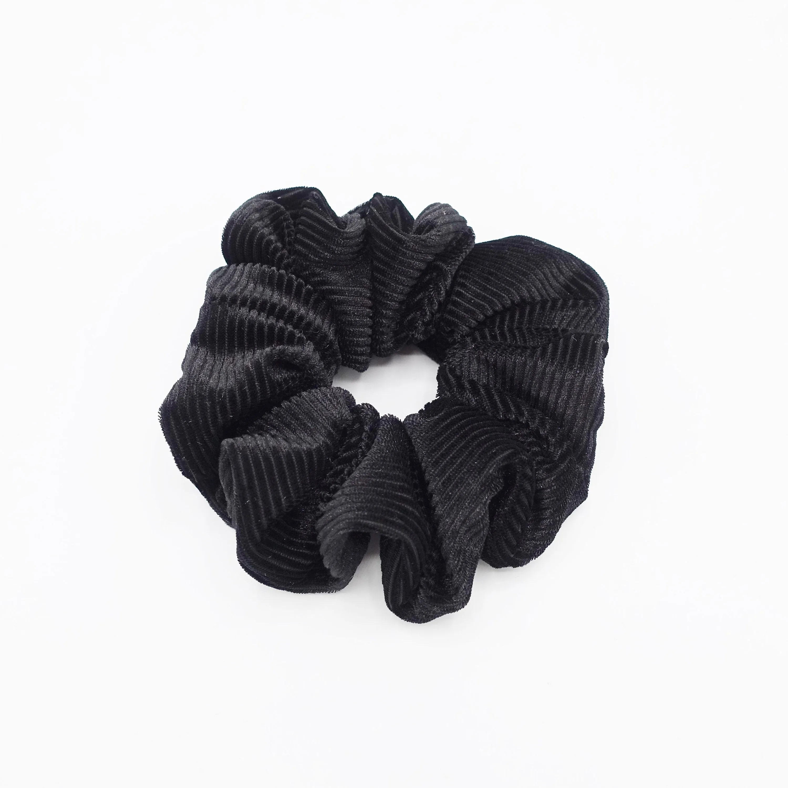 corduroy velvet scrunchies medium hair elastic scrunchie for women