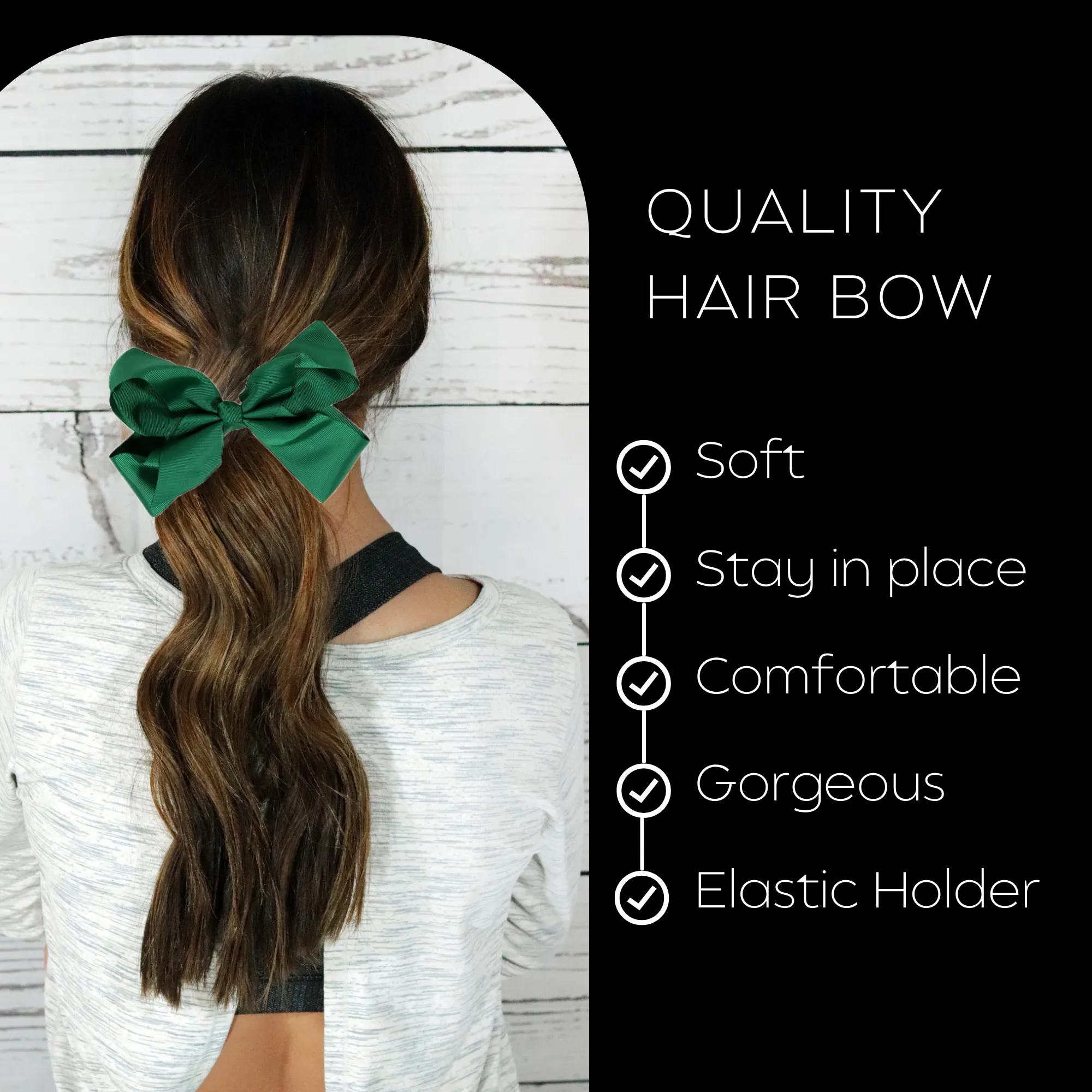 Forest Classic Hair Bow