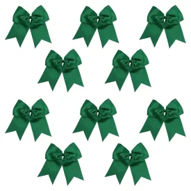 Forest Clip Hair Bows - 10 Pack