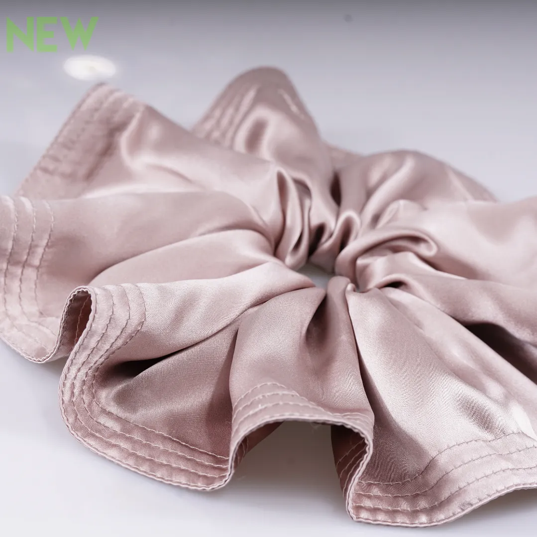 Jumbo Silk Scrunchies Custom Wholesale