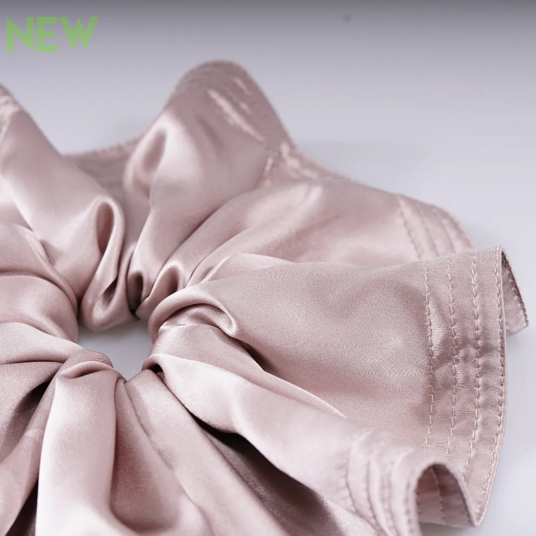 Jumbo Silk Scrunchies Custom Wholesale