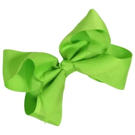 Lime Classic Hair Bow