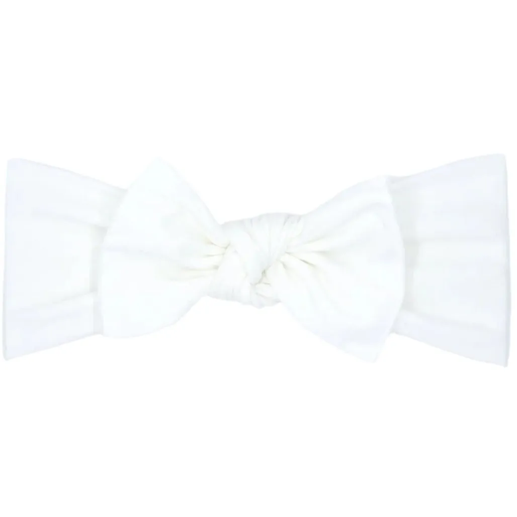 Little Bo Pip - WHITE PIPPA BOW Small