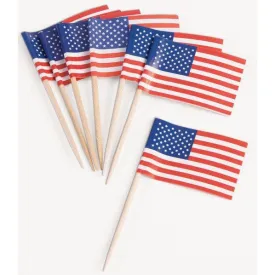 Patriotic US Flag Picks| 50 ct