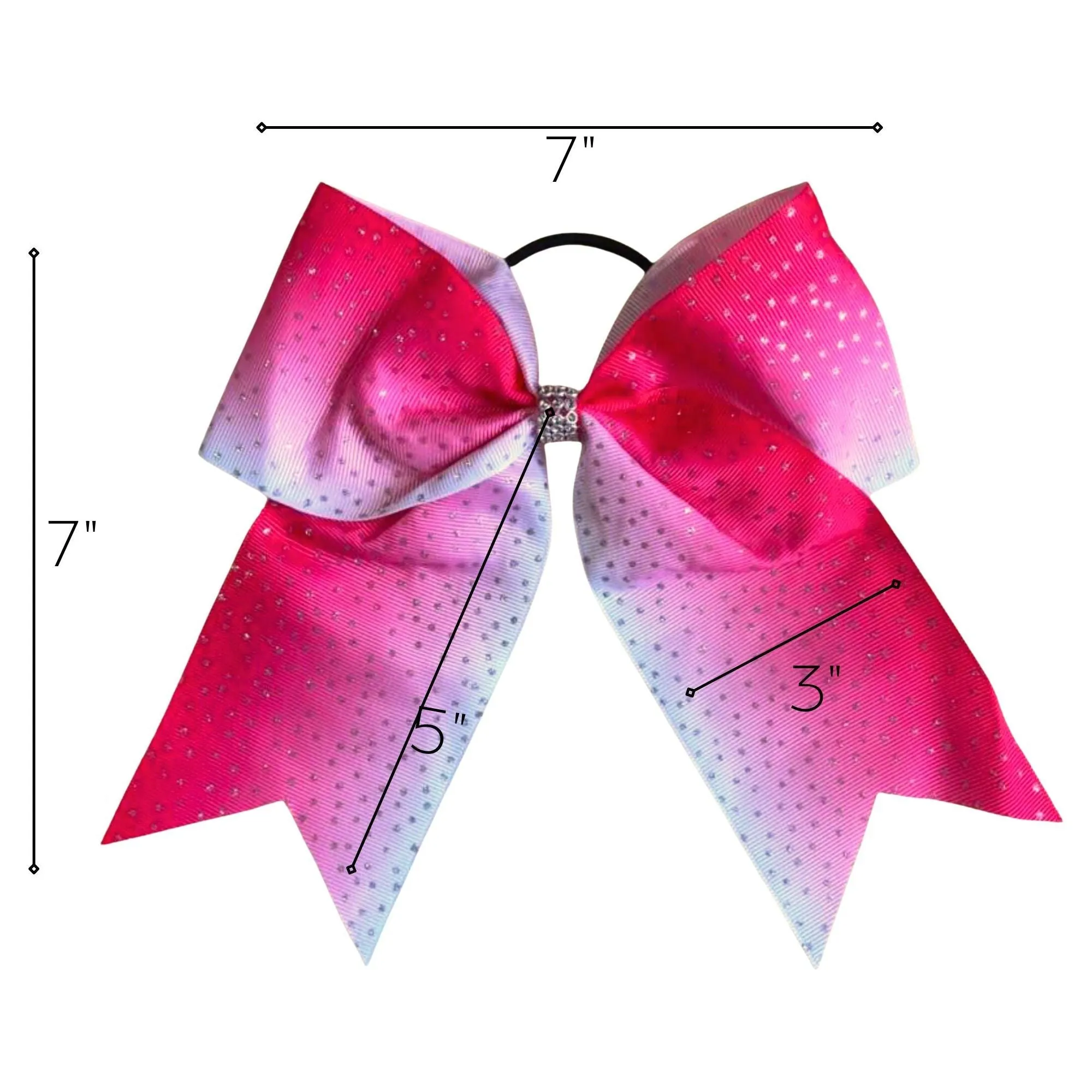 Pink Ombre Breast Cancer Awareness Bow