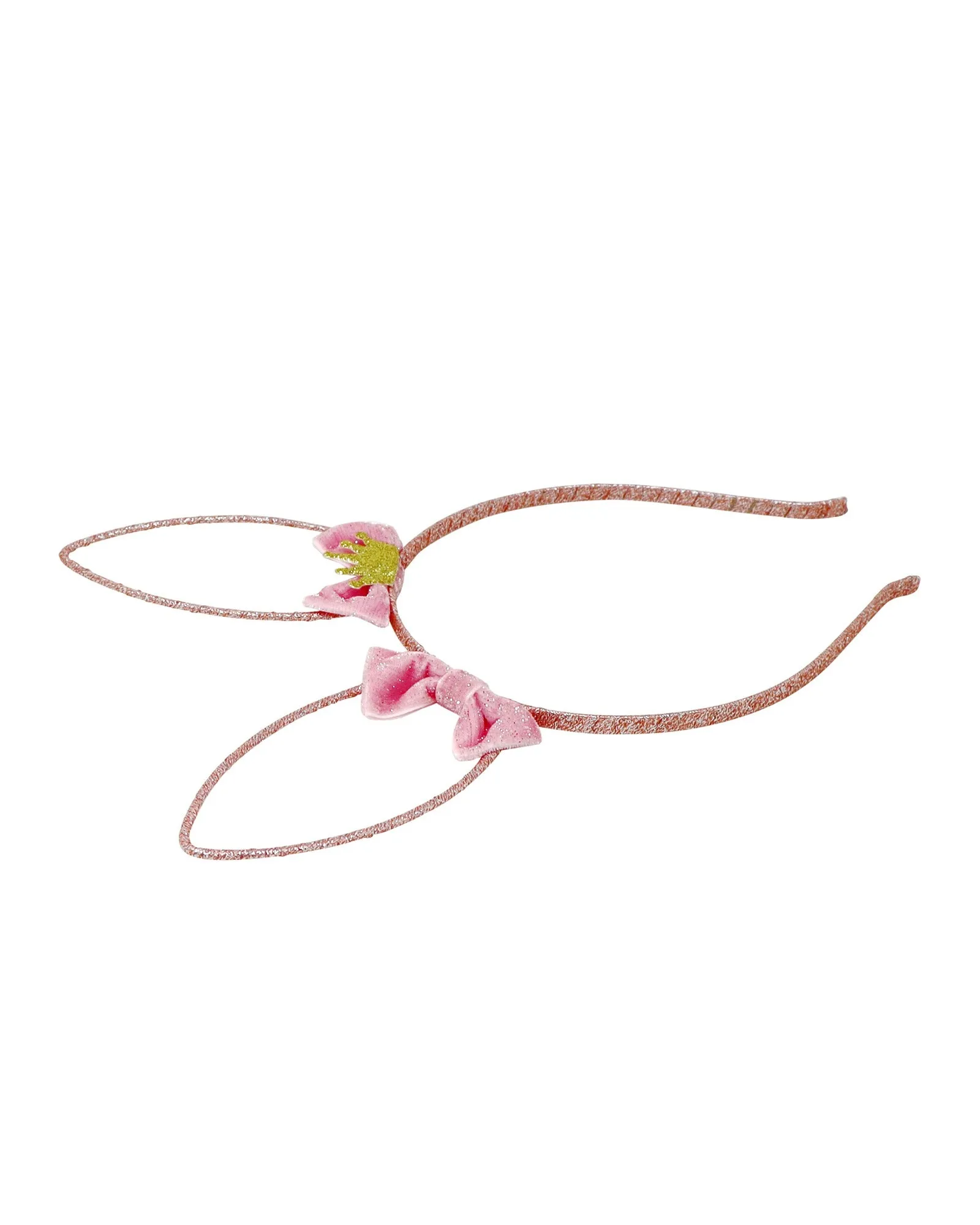 Pink Poppy Bunny Ears Easter Headband