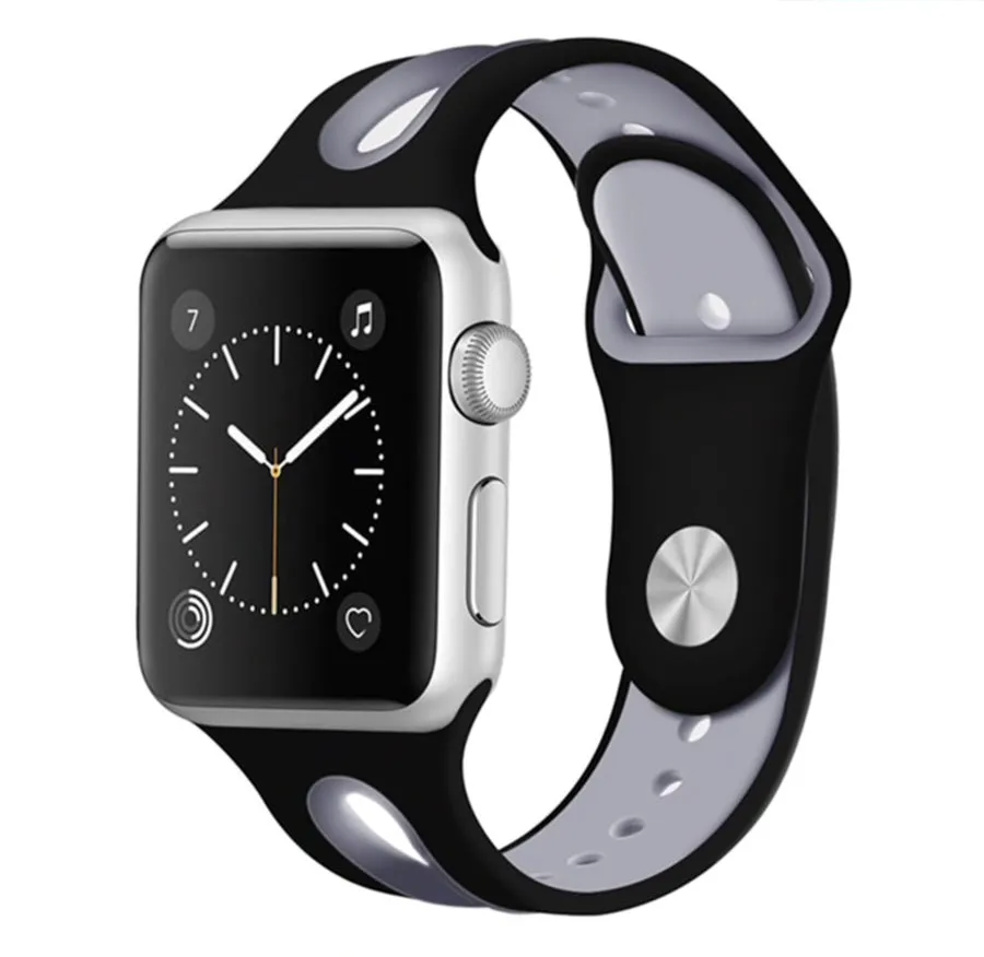 Silicone Sport Apple Watch Band