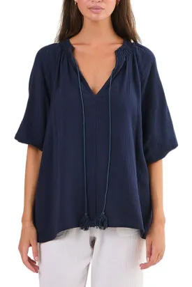 V-NECK BLOUSE - NAM32