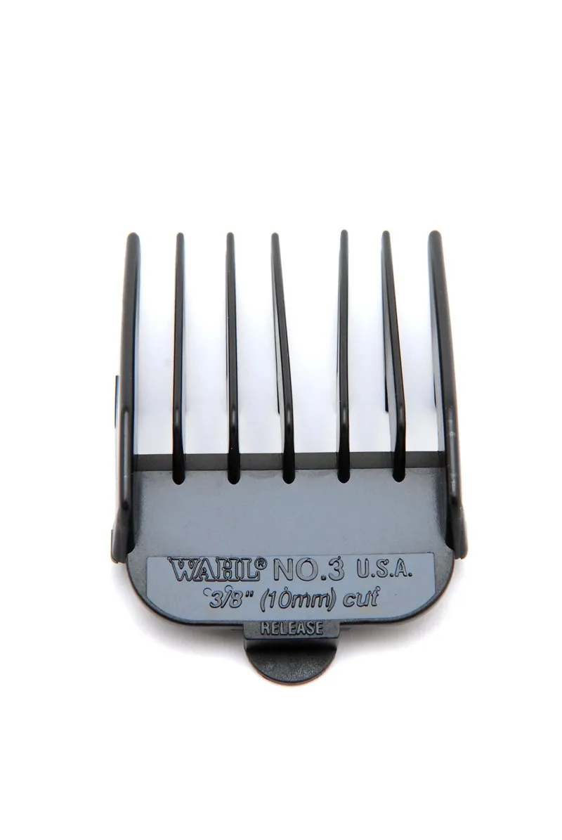 Wahl Black Plastic Attachment Combs